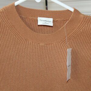 Abercrombie Light Brown Knit Long Sleeve
